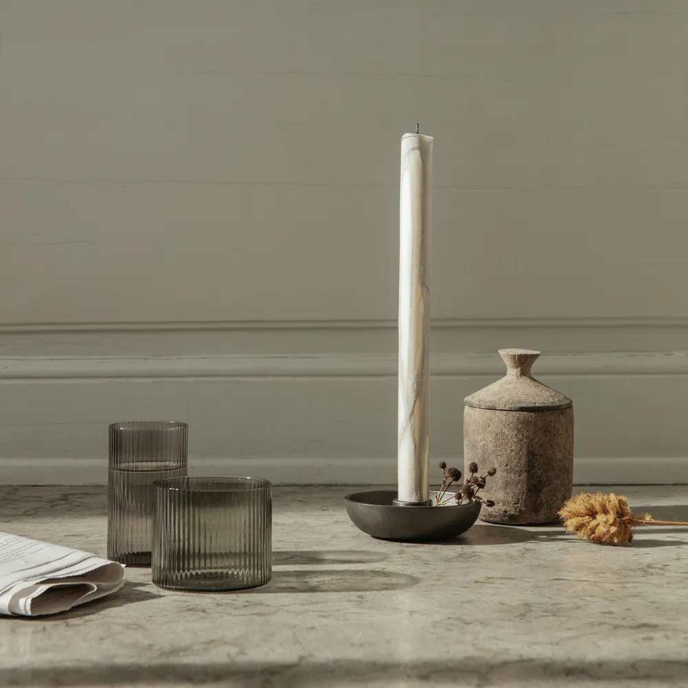 Ripple Matala lasi 4-pack - Smoked Grey