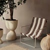 Desert Lounge Nojatuoli Cashmere/Off-white/Chocolate