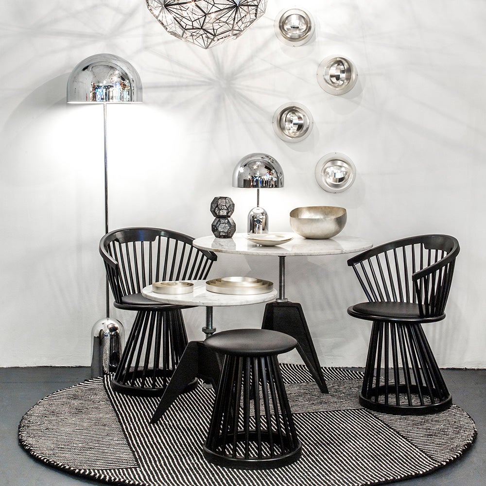 Fan Ruokailutuoli Black