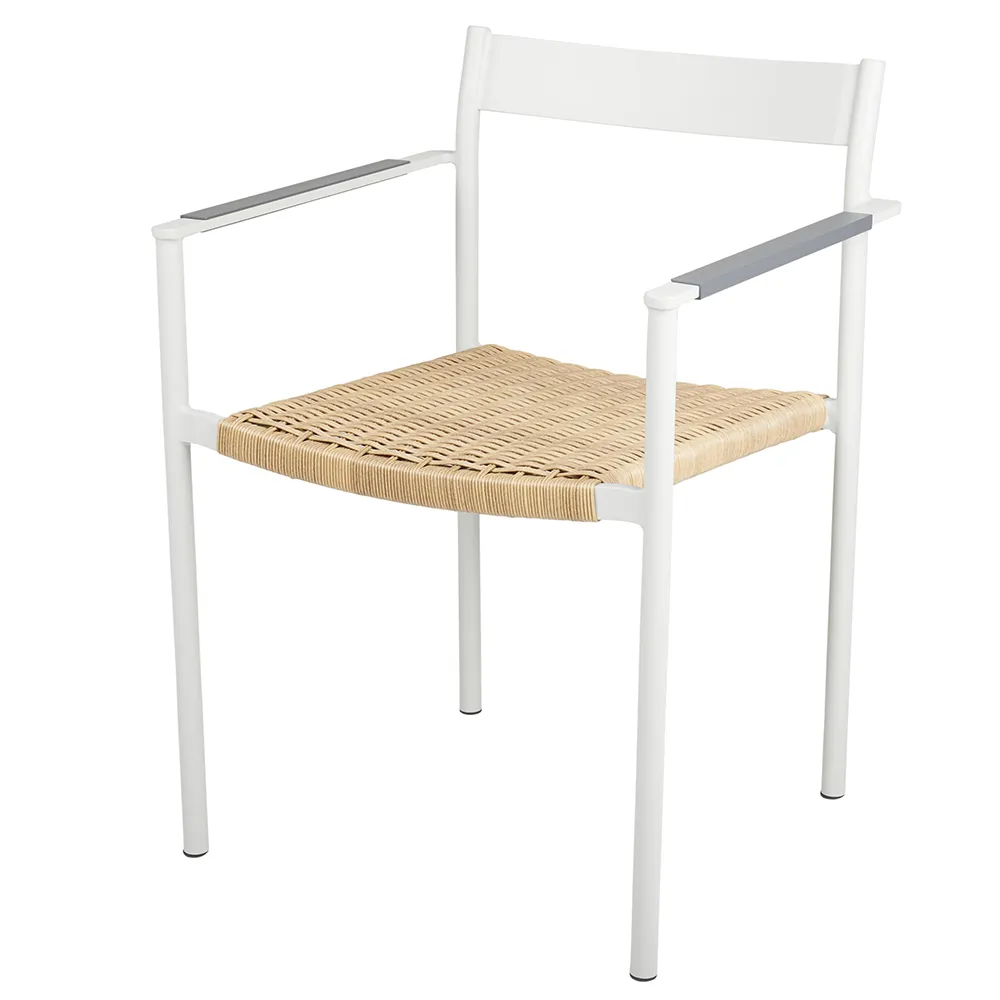 DK käsinojatuoli light grey 