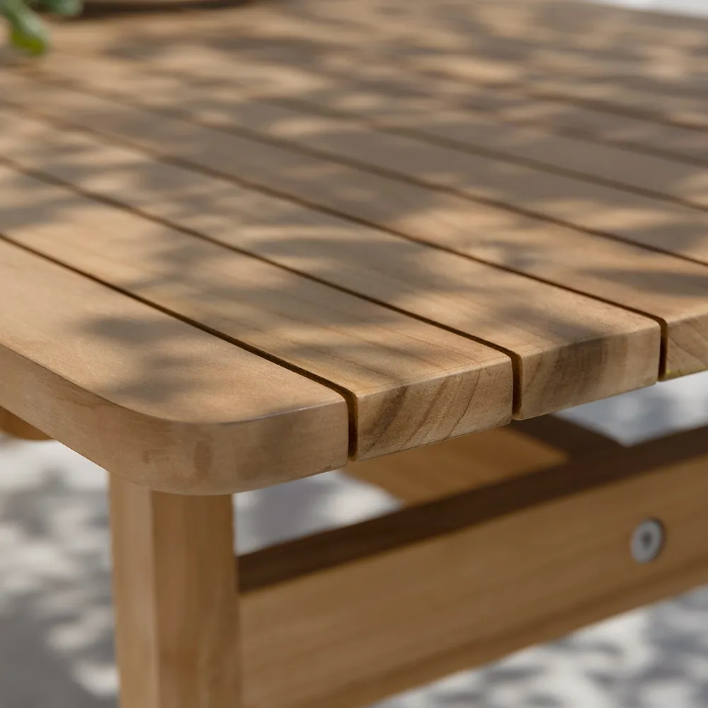 Tobias teak pöytä 205x91 cm