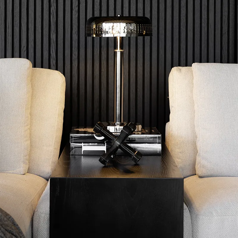 Hunter sivupöytä musta