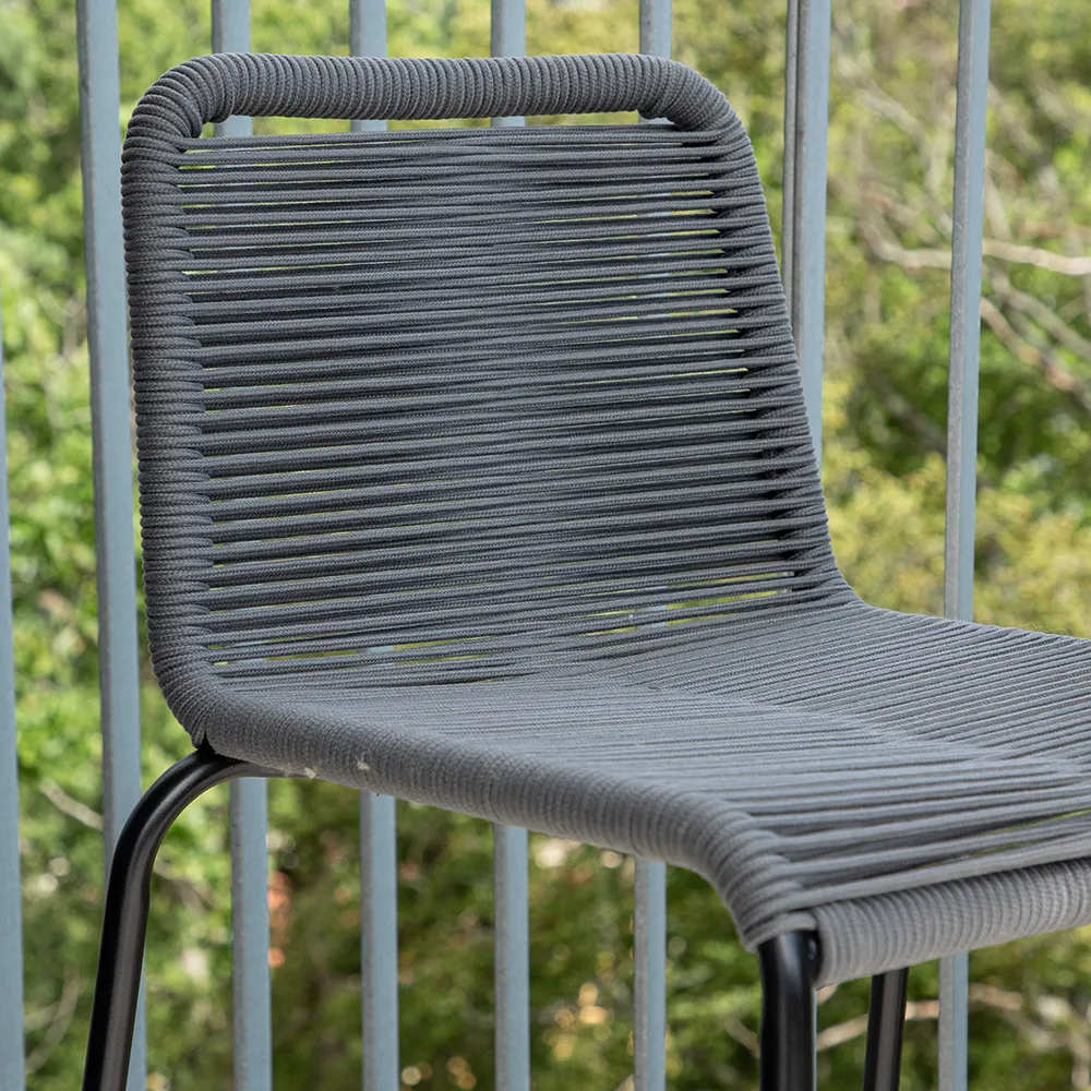 Lindos baarituoli tummanharmaa 2 kpl