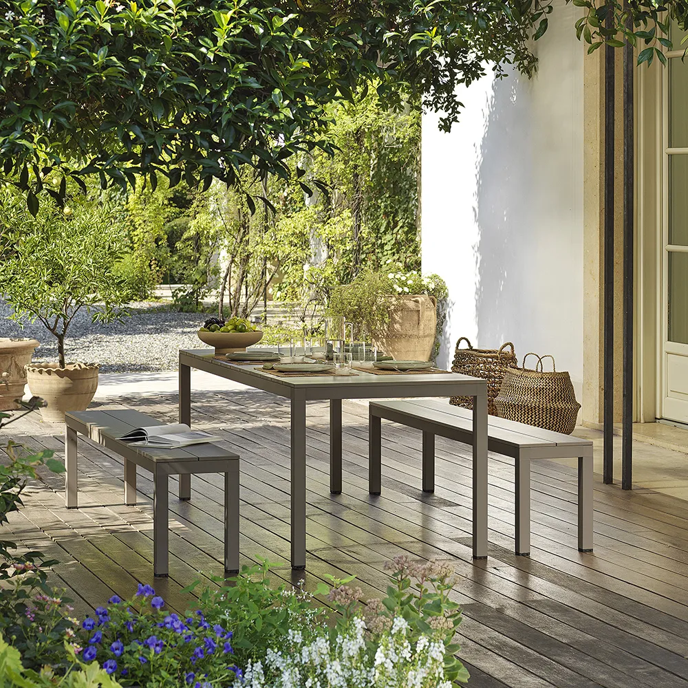 Rio Ruokapöytä 140/210x85 cm Tortora