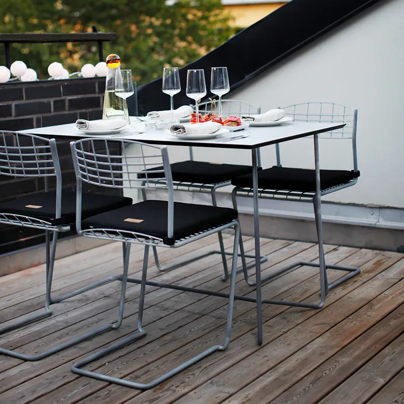 Korkea teknologia -tuoli, kuumagalvanoitu