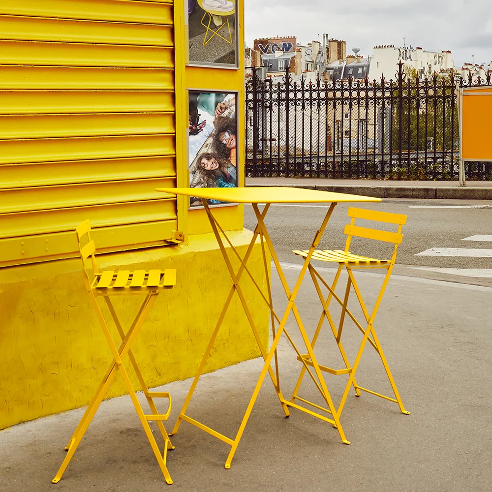 Bistro baaripöytä 71x71 cm Honey