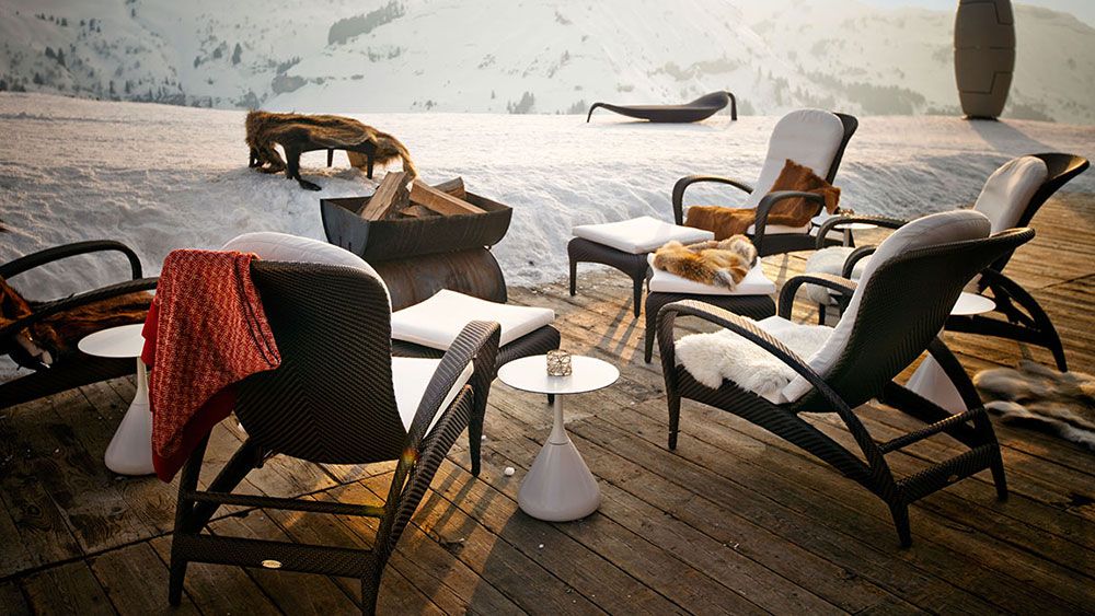 Satelliitti sivupöytä 40 cm valkoinen 