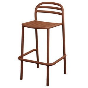 Bliss bartuoli, pinottava Desert red, aluminium