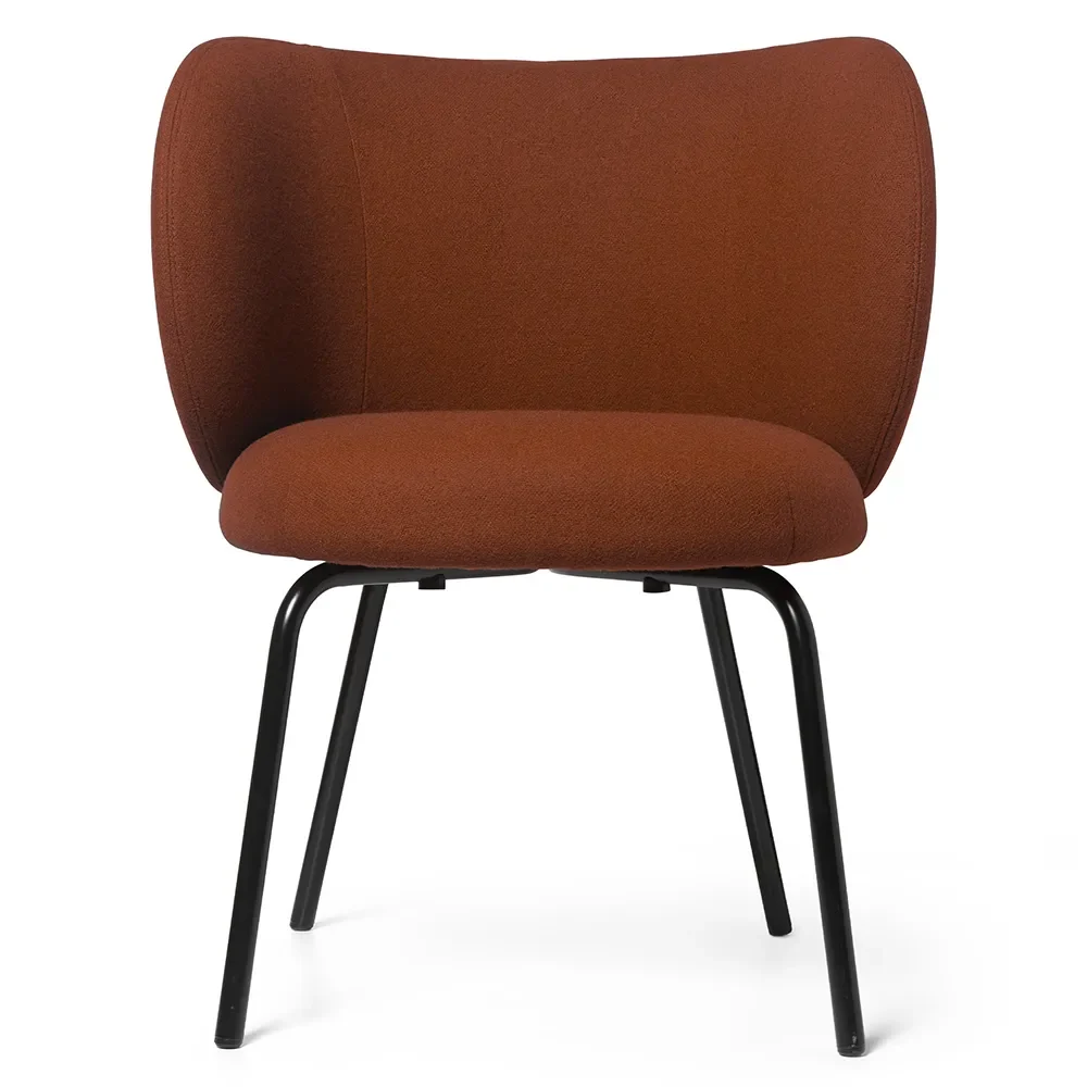 Ferm Living, Rico Ruokapöydän tuoli Black Tonus - Red Brown | Alk. 1 211,00 €