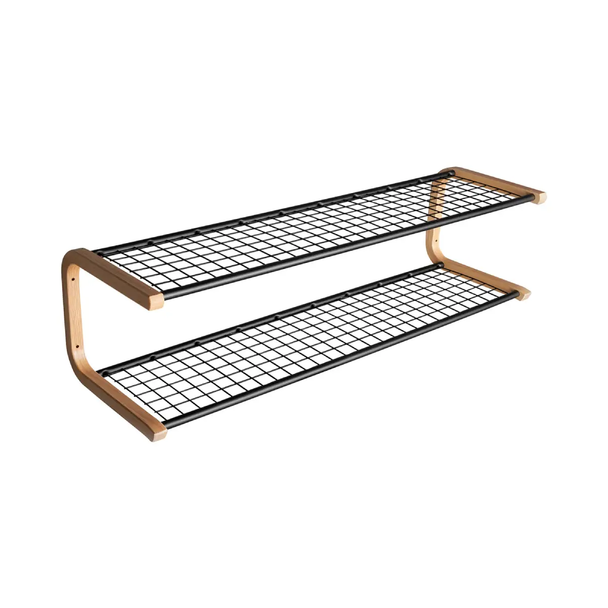 Anna Kenkähylly 100 cm Musta Tammi