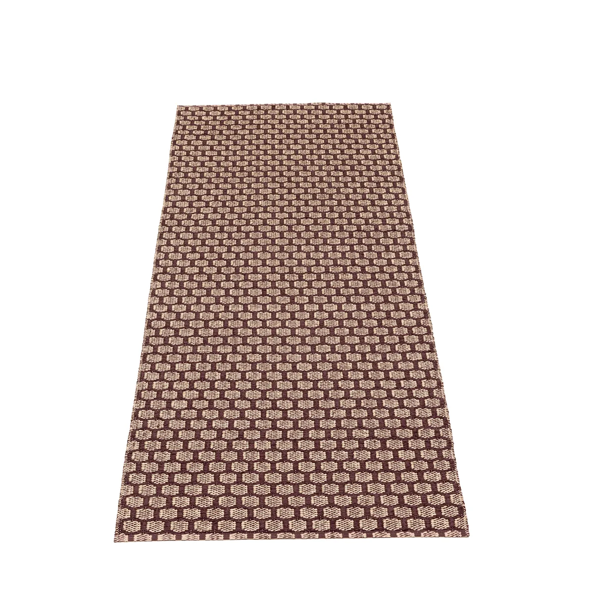 Pappelina, Käännettävä Muovimatto MIMI Burgundy/Cream 70x360 cm