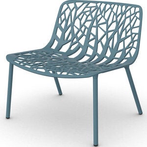 Forest loungenojatuoli Blue Teal 