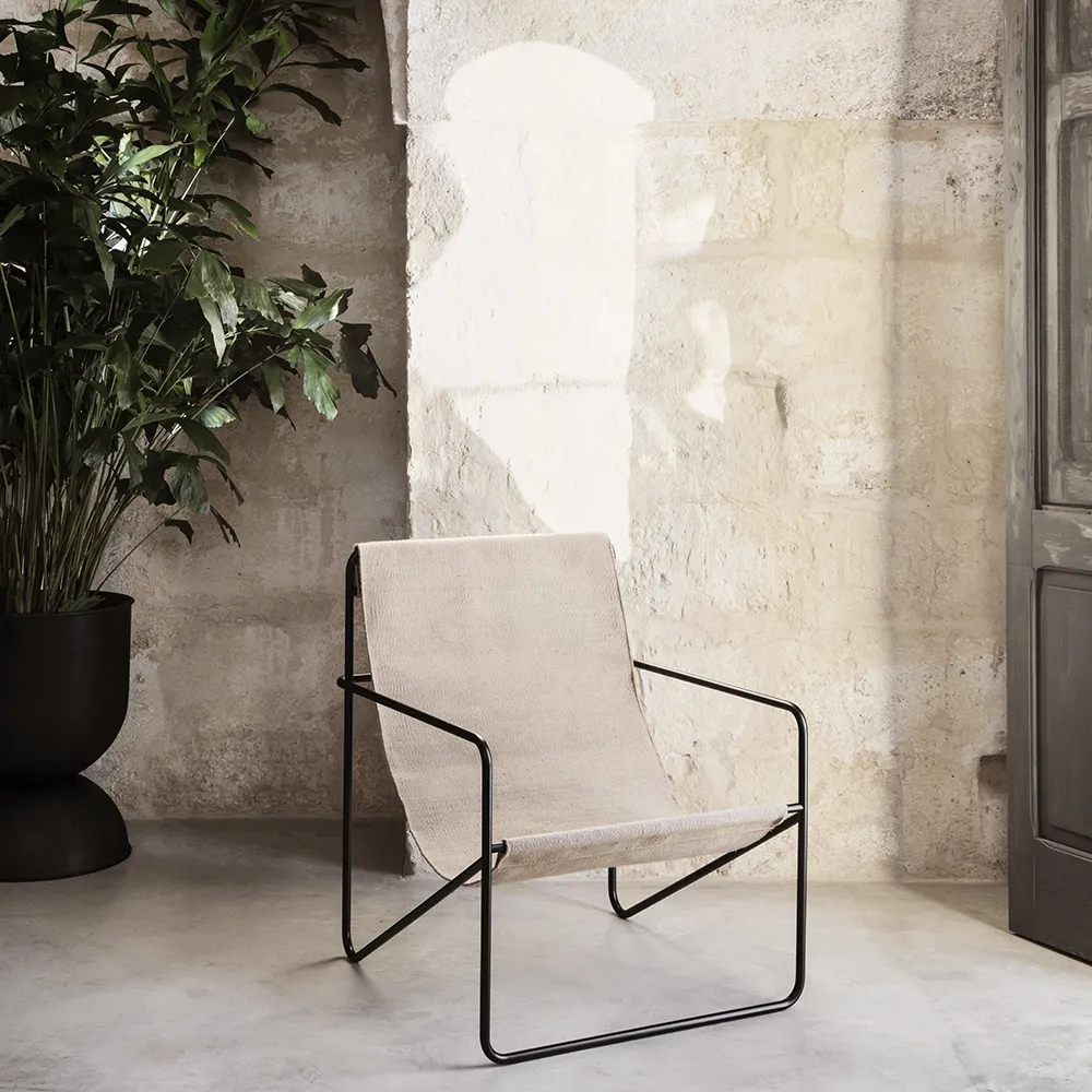 Desert Lounge Nojatuoli Black/Cloud