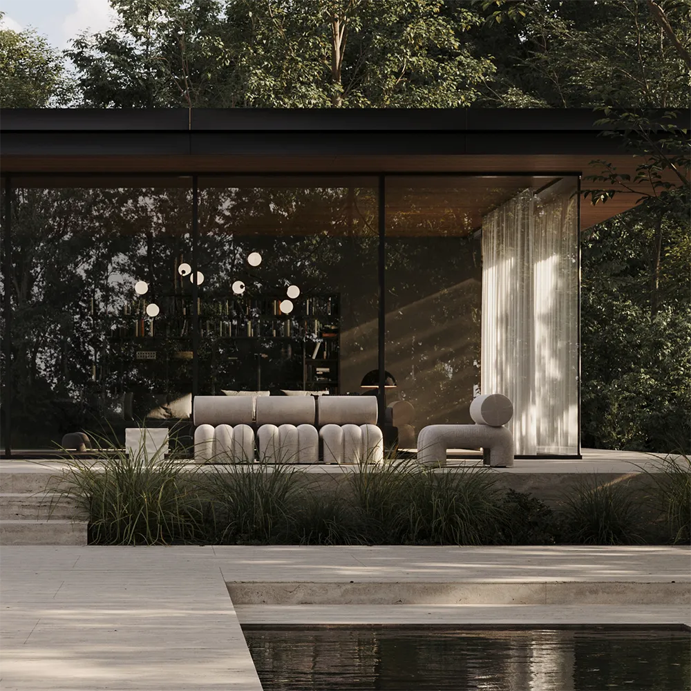 Foku nojatuoli - Warm Ash