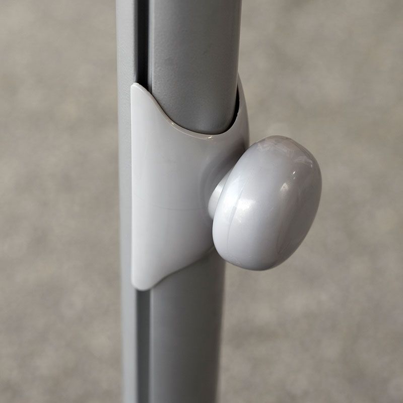 Major aurinkovarjo 300x300 cm harmaa