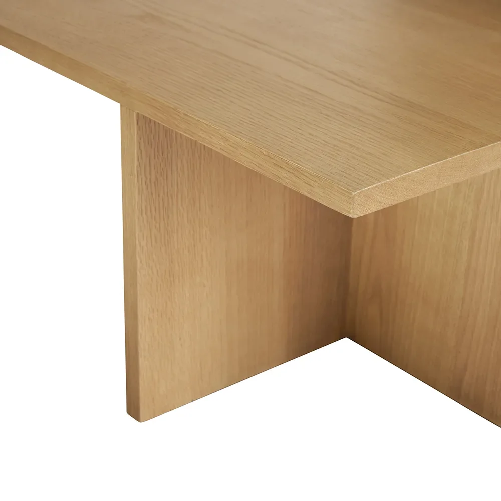 Brutus-sohvapöytä - Luonnonvärinen tammi