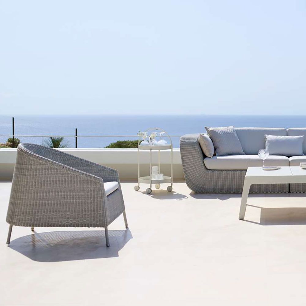 Roll Vaunu / Sivupöytä Valkoinen