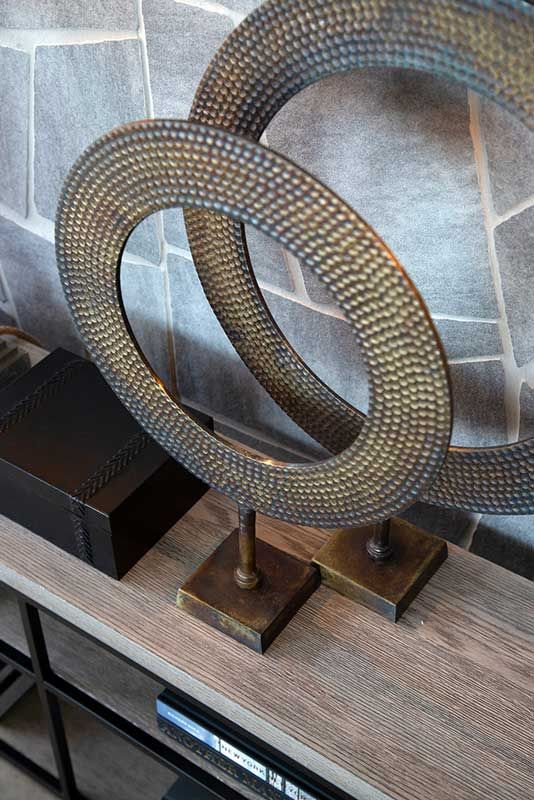 Anello koriste L musta Artwood