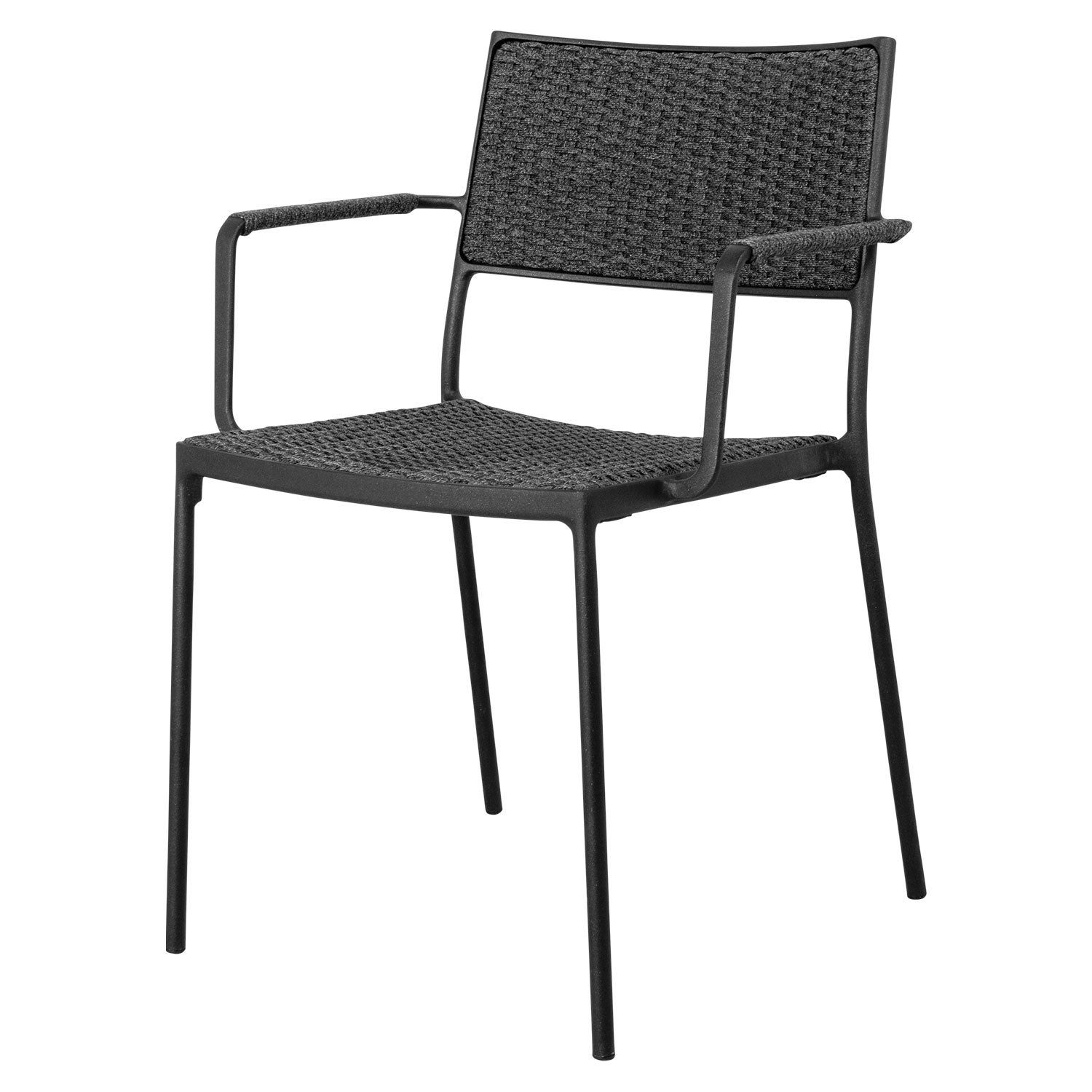 Less käsinojallinen tuoli Dark Grey