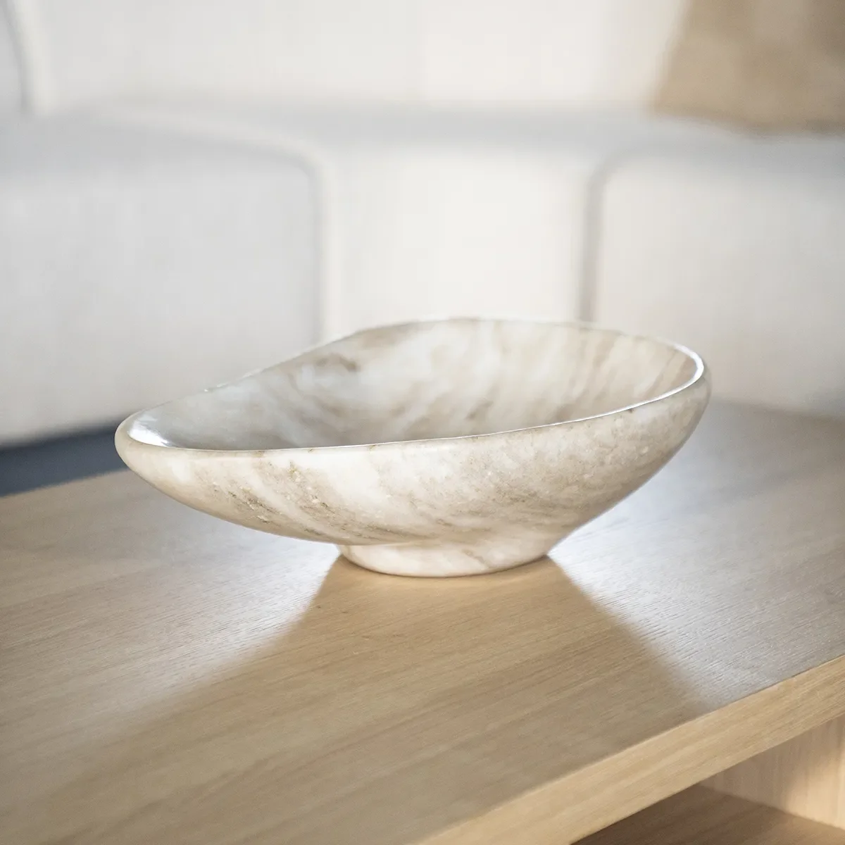 Marmorikulho Grigio P 43 cm
