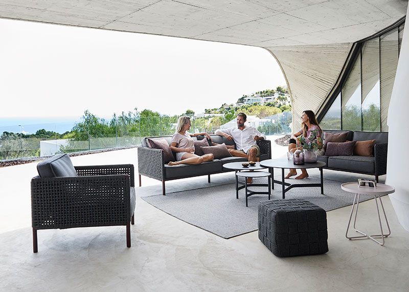 Encore Nojatuoli Grey / Bordeaux