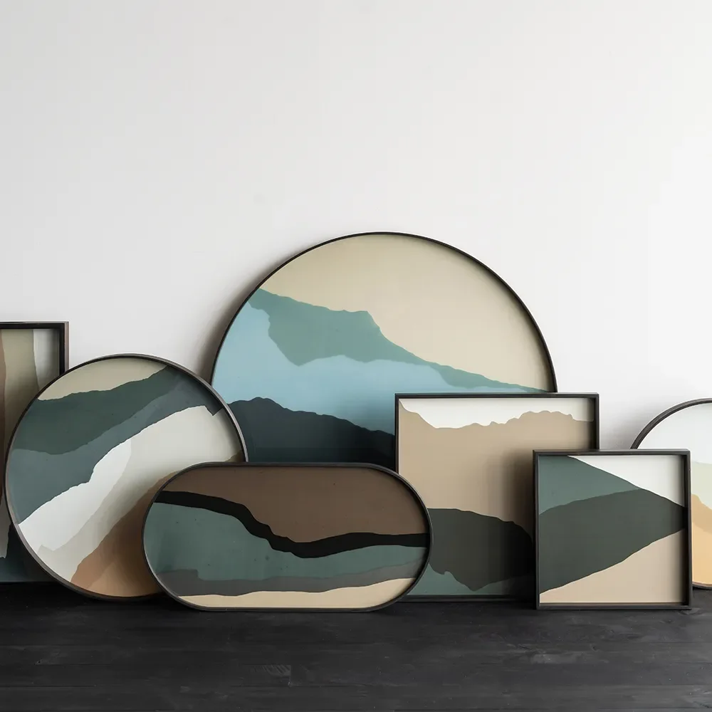 Wabi Sabi tarjotin soikea M