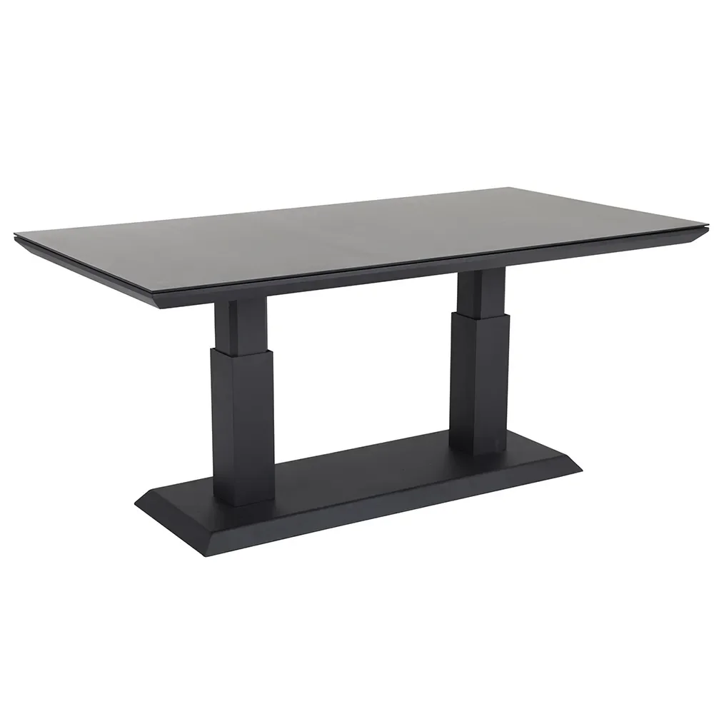 Heis sohvapöytä nostettava ja laskettava 79x150 cm musta