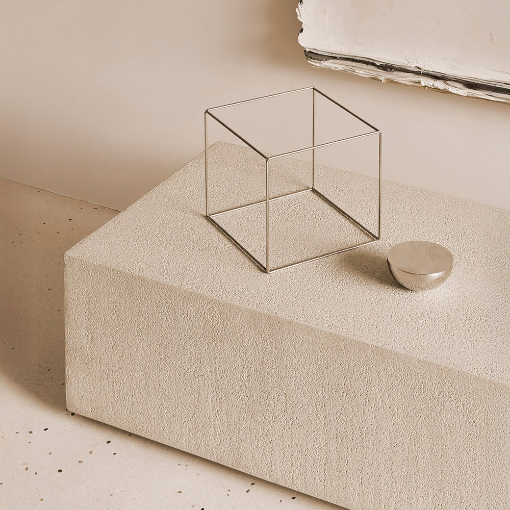 Elements Lattiahylly/Penkki - Luonnonvalkoinen 180x45x30 cm