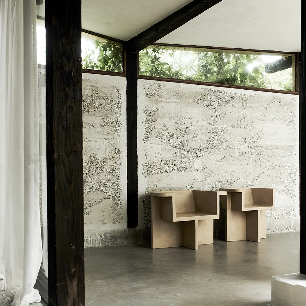 Brutus-ruokatuoli - Hiekka