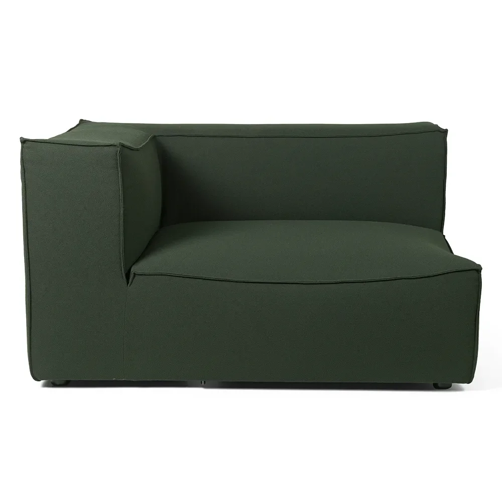 Ferm Living, Catena 138 cm käsinoja vasen Grain - Dark Green