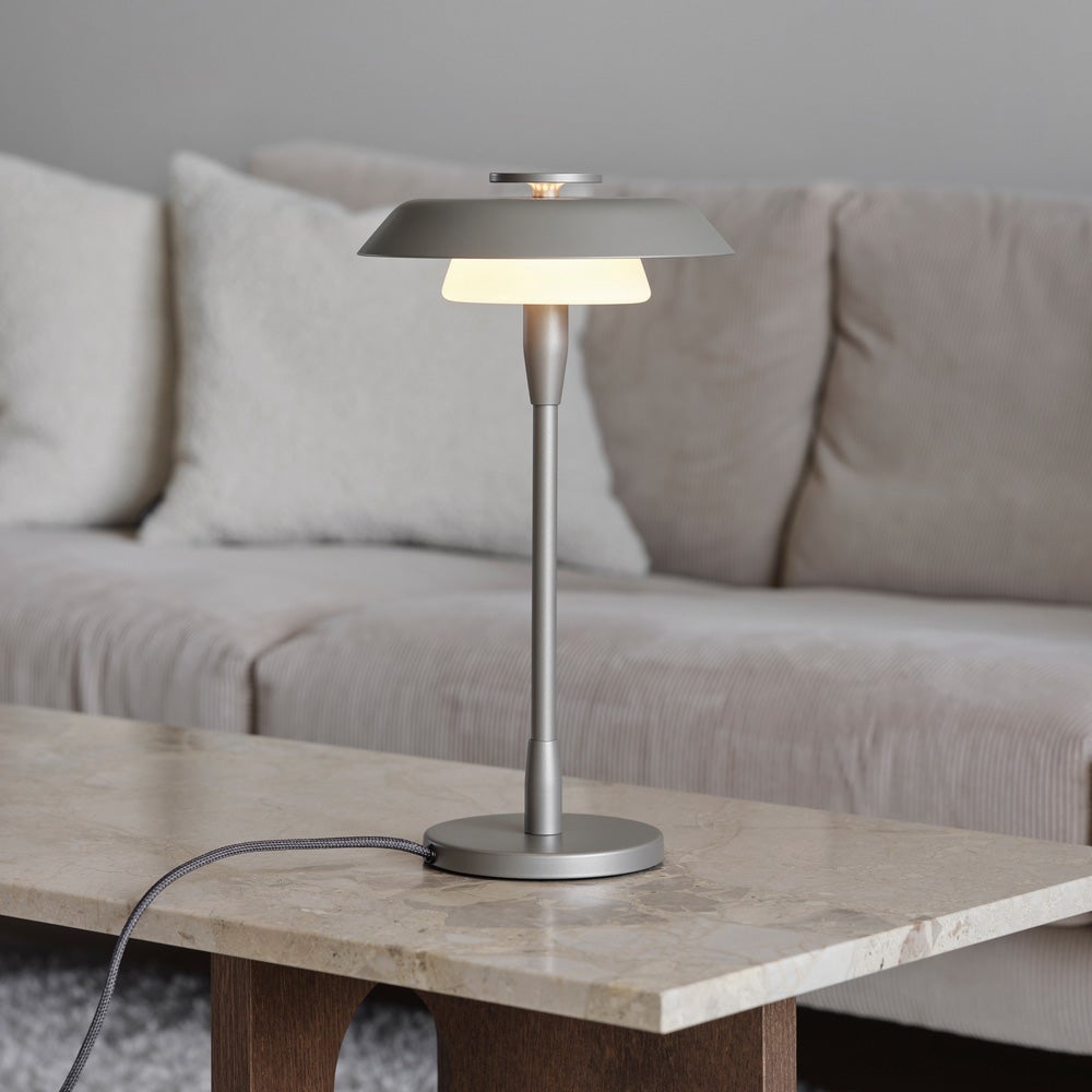 Horisont pöytävalaisin H365 metallic samppanja