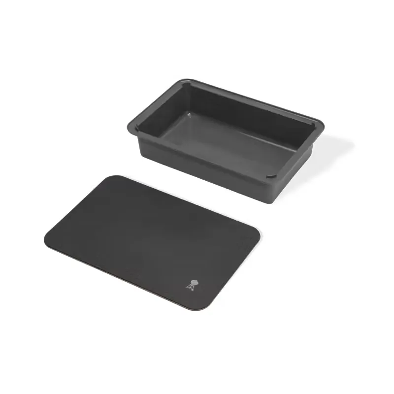 Weber Works leikkuulauta ja keräyslaatikko