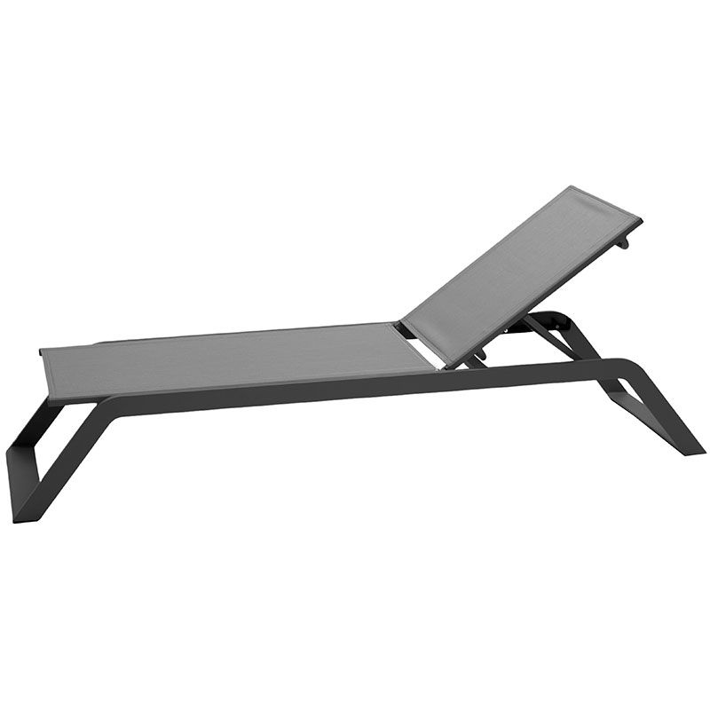 Siesta aurinkotuoli harmaa 