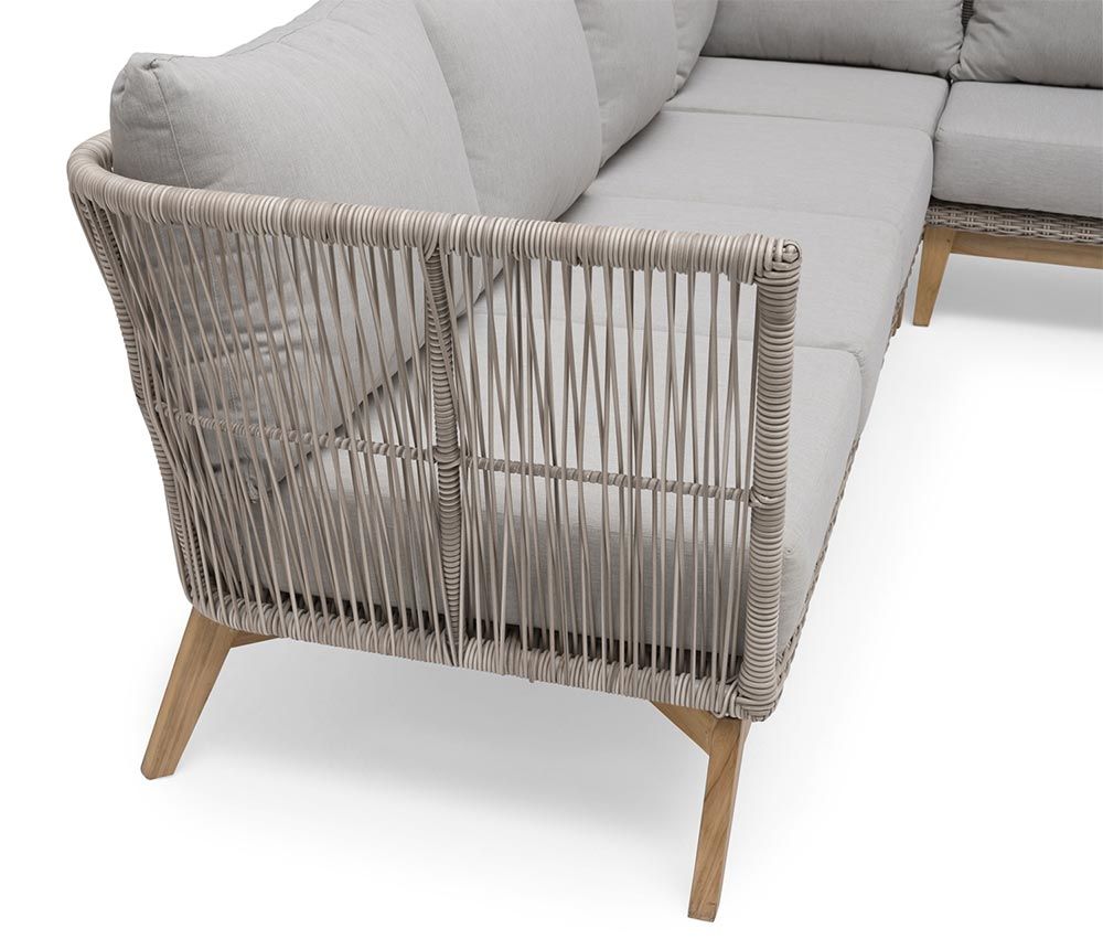 Himmelsnäs kulmasohva Teak / Beige