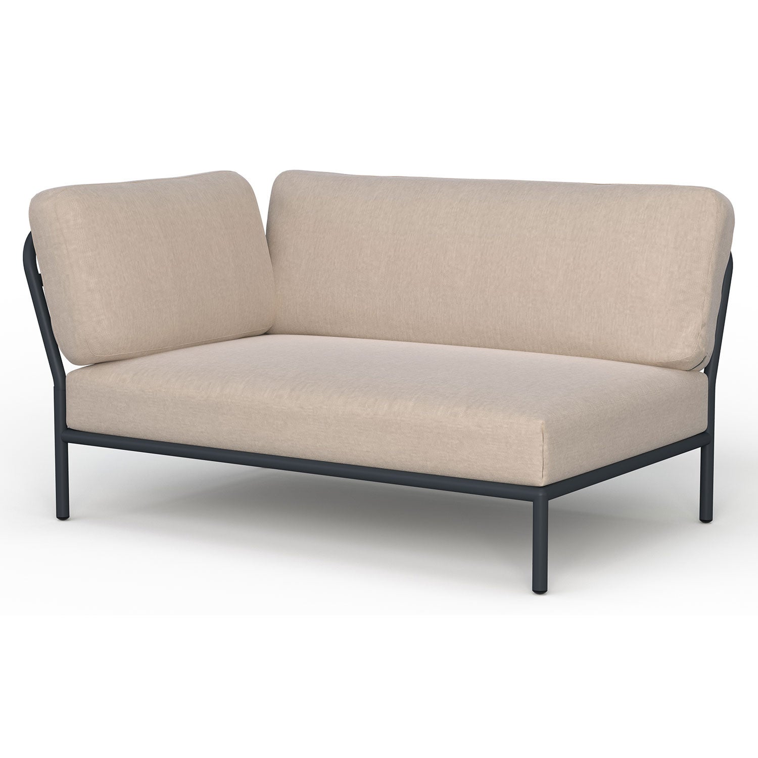 Level avslutsdel vasen beige