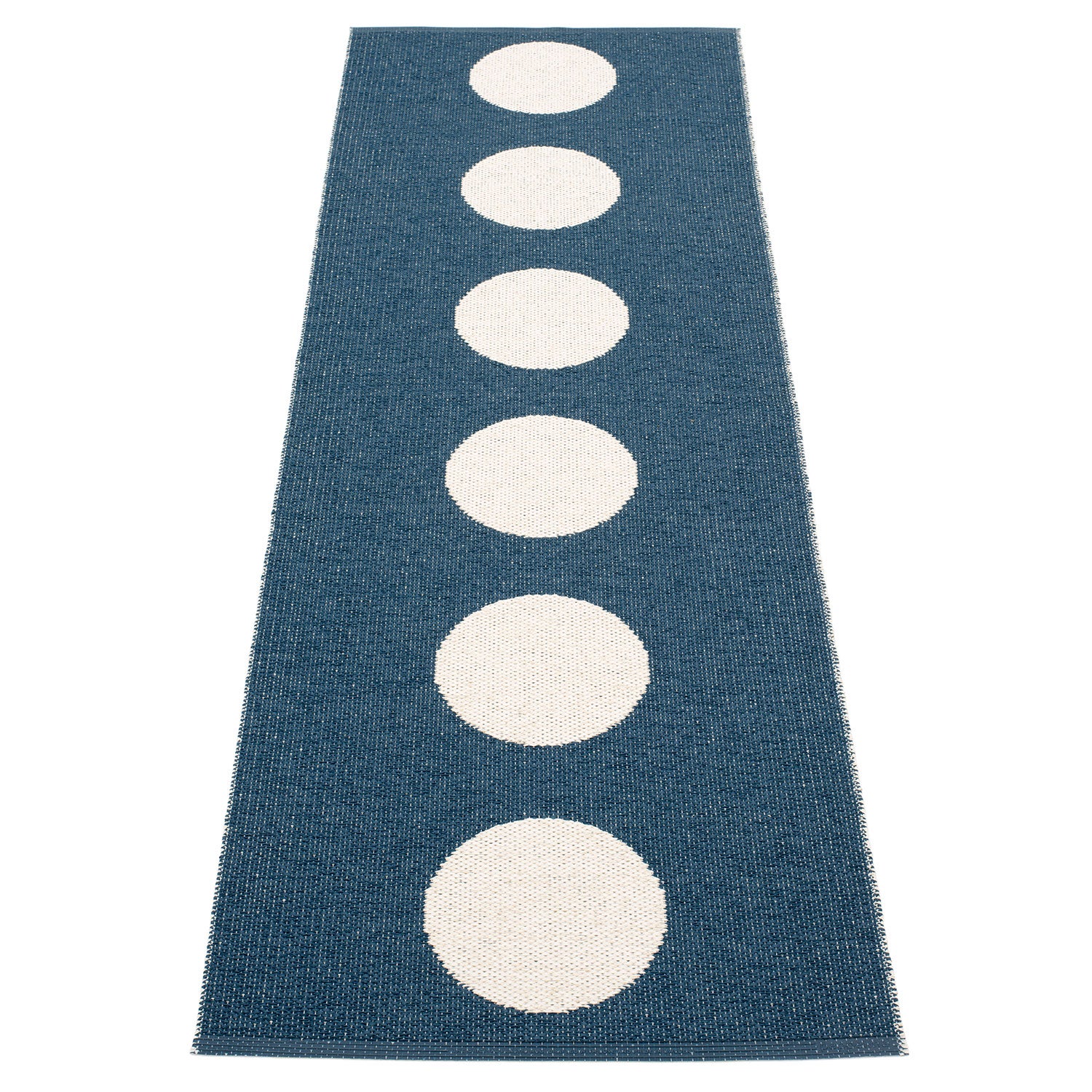 Vera matto 70x225 cm ocean blue / vanilla 