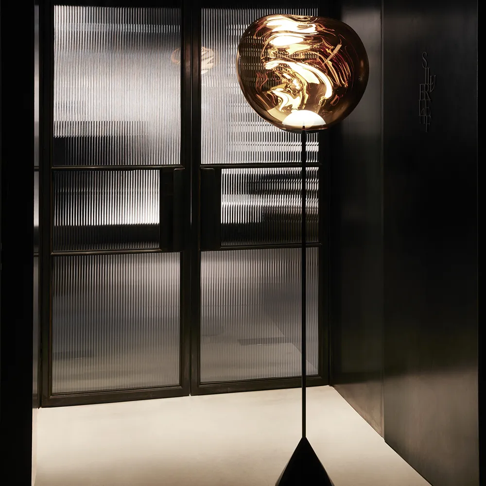 Melt Cone Slim Lattiavalaisin Gold LED