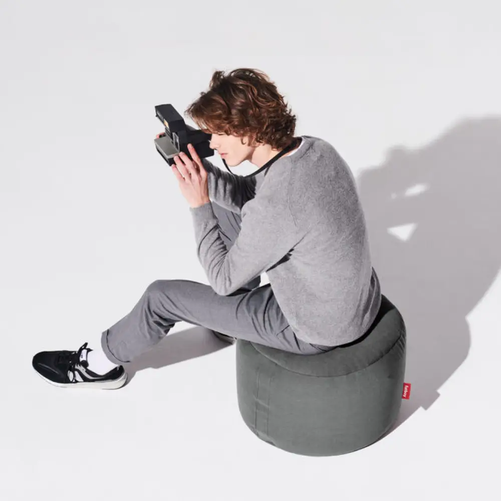 point canvas recycled homo charcoal grey