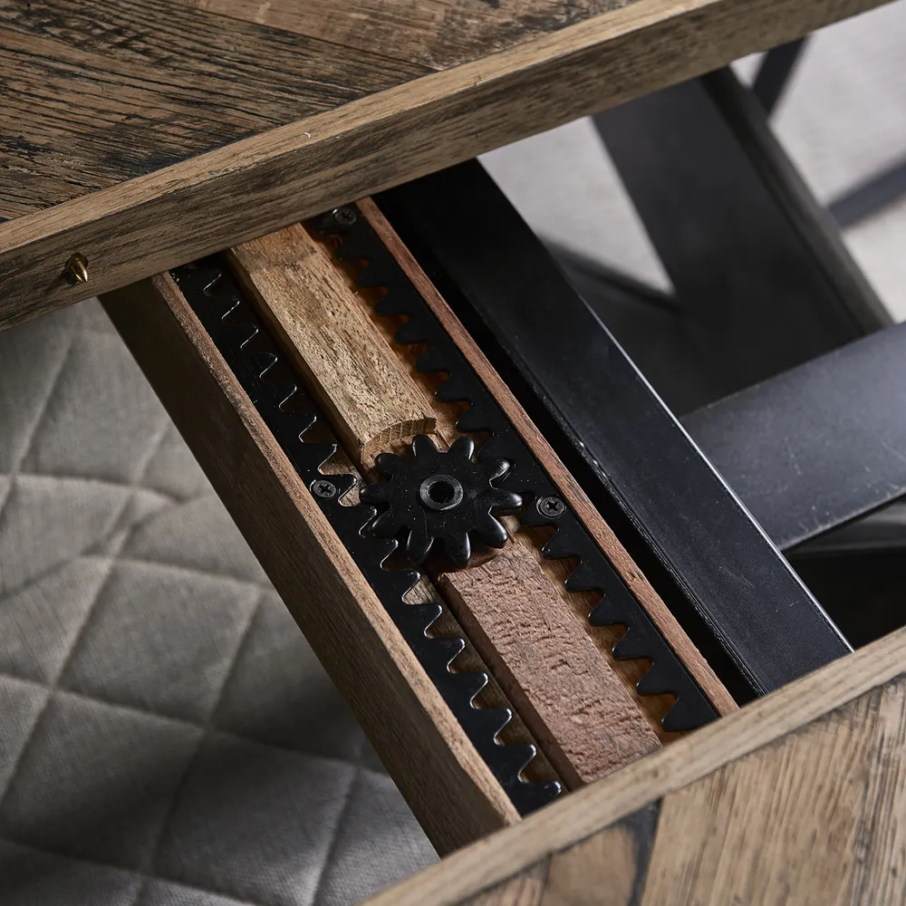 Falcon Crest Ruokapöytä 100x220/320 cm