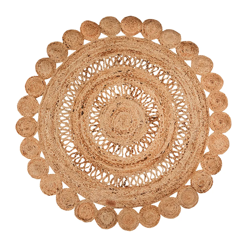 JUNI matto jute Ø150 cm