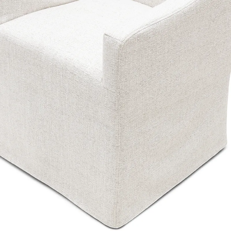 Firenze ruokapöydän tuoli rich tweed antique white