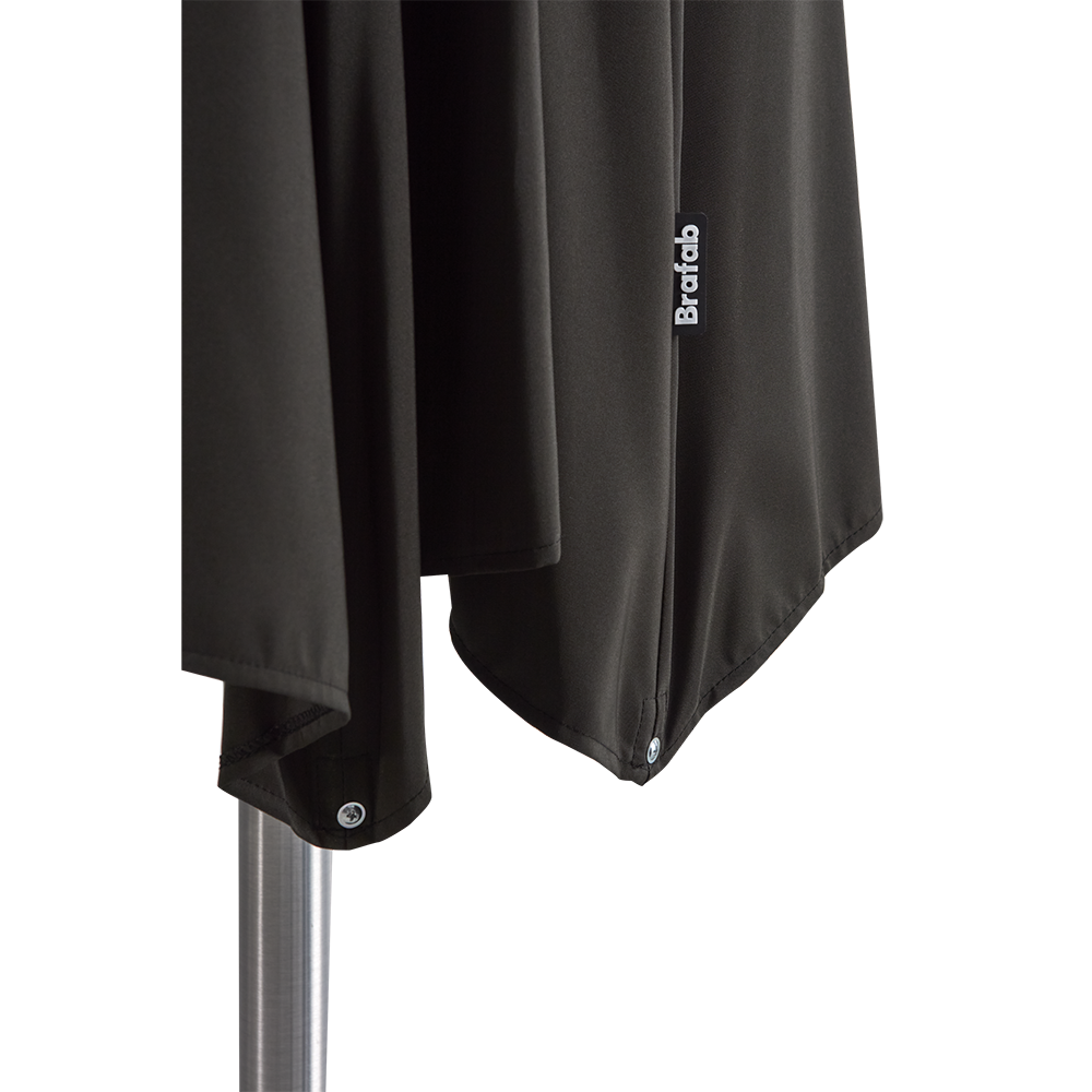 ABRIOLA - päivänvarjo Ø330 cm-musta