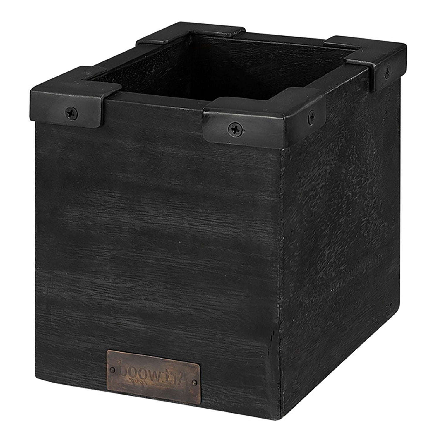 Knife & Fork ruokailuvälinelaatikko musta Artwood