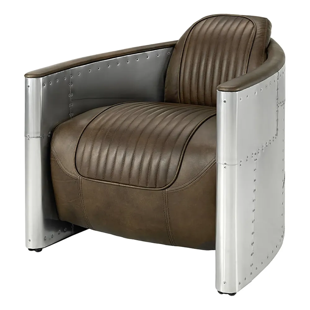 Tomcat Aviator Nojatuoli Leather Whiskey Spitfire