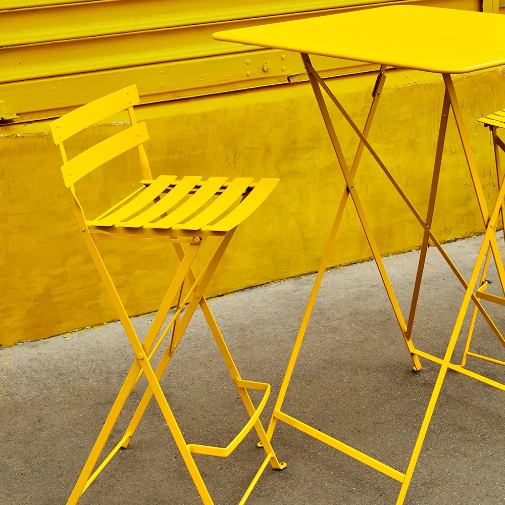 Bistro baaripöytä 71x71 cm Honey