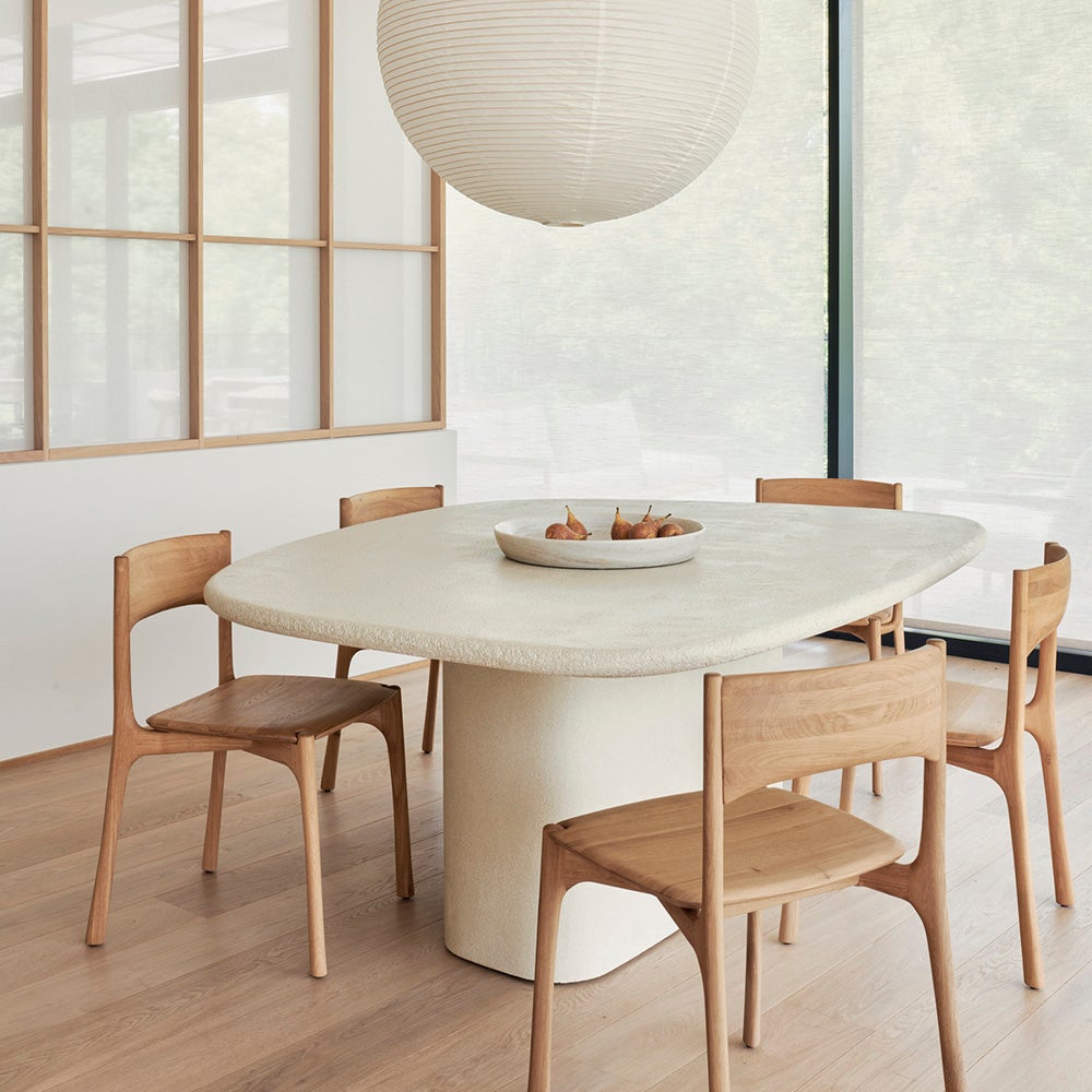 Elements Ruokapöytä 200x143 cm luonnonvalkoinen