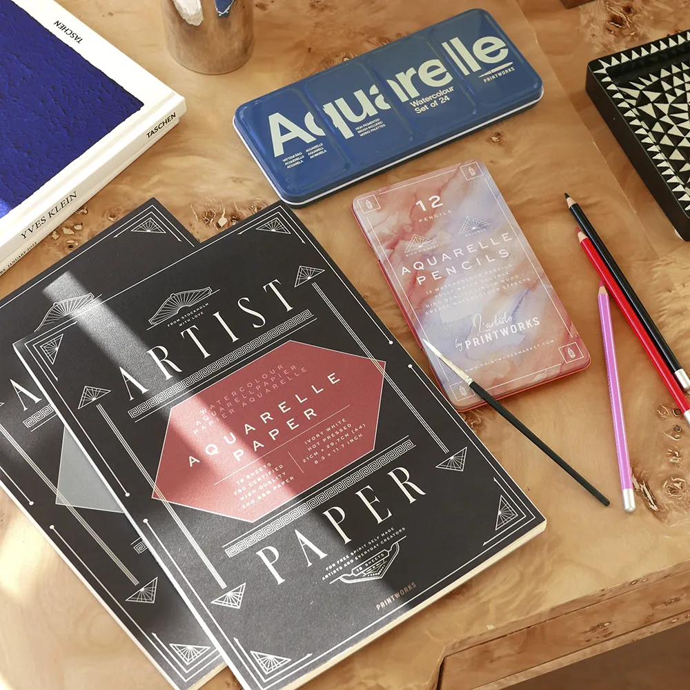  12 värikynää - Aquarelle