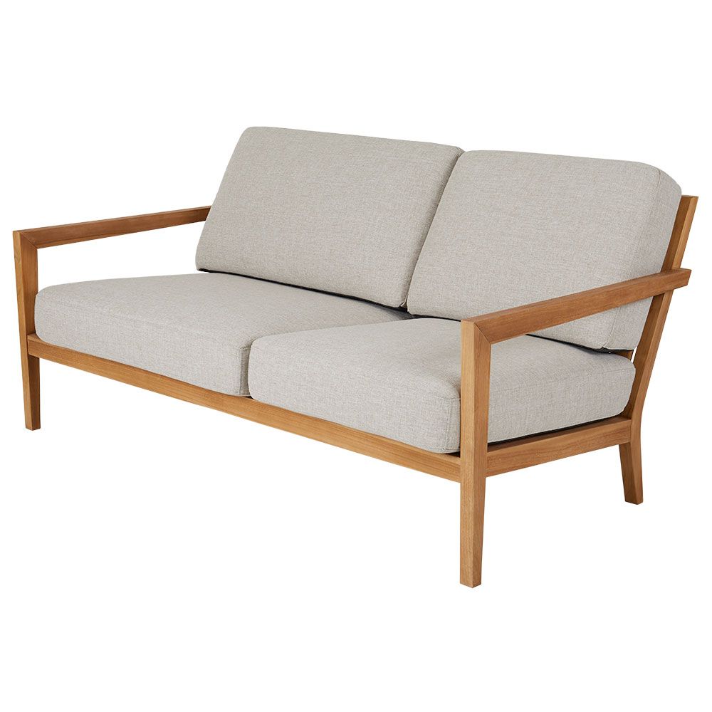 Brafab, Populär 2,5-istuttava sohva luonnonvärinen/musta tiikki Brafab