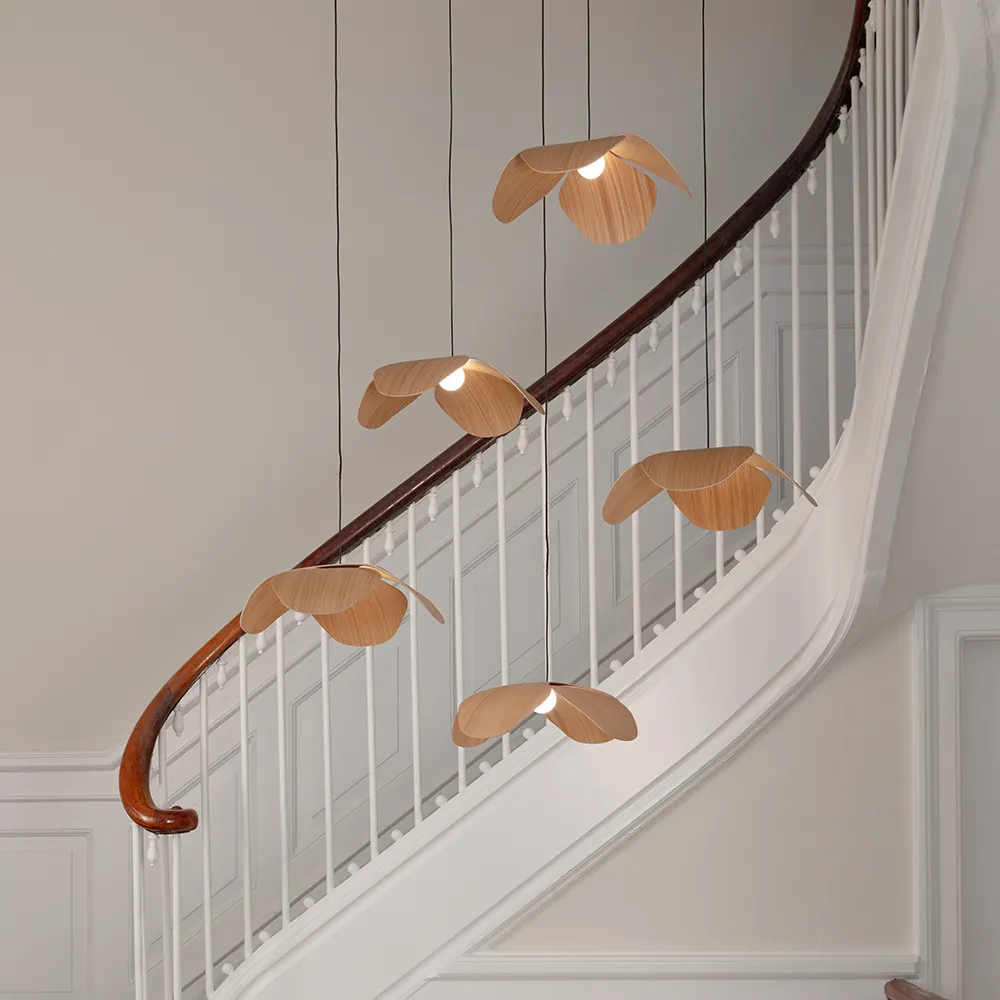 Lampunvarjostin Forget Me Not Large tammea