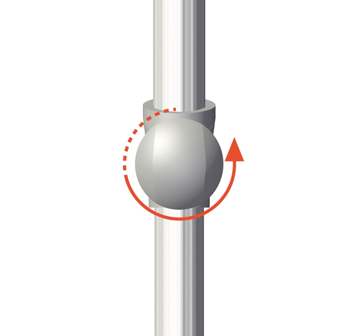 Alu-smart aurinkovarjo 300 cm kat.4 453 vanilla